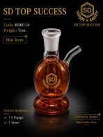 KBK014 (BROWN) KICAP BONG (1SET, 1PIPE, 1STRAW)
