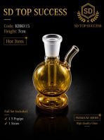 KBK015 (YELLOW) KICAP BONG (1SET, 1PIPE, 1STRAW)