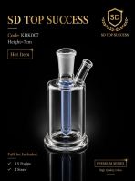KBK007 (BLUE) KICAP BONG (1SET, 2PIPE, 2STRAW)