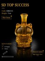 KBK016 (YELLOW) KICAP BONG (1SET, 2PIPE, 2STRAW)