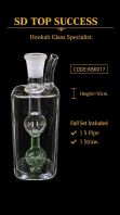 KBK017 (GREEN) KICAP BONG (1SET, 1PIPE, 1STRAW)