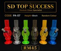 PA-07 (RANDOM) Acrylic Water Pipe Set   Durable Acrylic Design Accessories