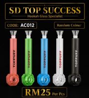 AC012 (RANDOM) Acrylic Water Pipe Accessory Set   Durable Acrylic Design