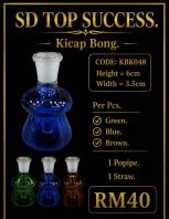 KBK048 (RANDOM) 6cm Mini Glass Pipe Set   Compact 1 Pipe & 1 Straw Portable Smoking Accessory  Durable, Stylish & Easy to Carry