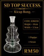 We want to write a SEO friendly product title and product description for KBK058 under category 10cm- 1pipe. 1straw