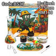 SHISHA BONG/GLASS BONG/WATER PIPE/HOOKAH BONG/MALAYSIA BEST SELLER BS37 (COLOUR FULL)