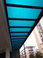 Greenish Blue Polycarbonate