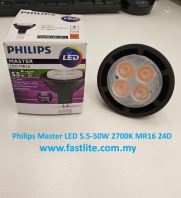 Philips Master LED MR16 5.5-50W 2700K 24D