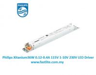 Philips Xitanium 36W 0.12-0.4A 115V 1-10V 230V LED Driver