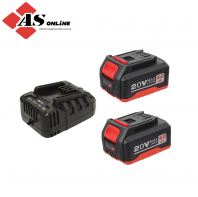 HITZ 20V Starter Kit 4.0Ah x2 / Model: ASBHB-0524