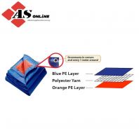 SUNTUF Yellow/Blue Ready Made Canvas (UV Resistance)