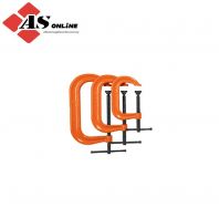 TRUPER 4" Heavy Duty Drop Forged Steel C-Clamps 4" (102mm) / Model: ASBSPTF-4