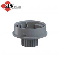 WERMA LED Grey Mounting Base for use with EvoSIGNAL Series / Model: ASRC260.700.03 / 260.700.03