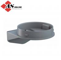 WERMA LED Grey Mounting Base for use with Signal Towers and Beacons / Model: ASRC261.700.07 / 261.700.07