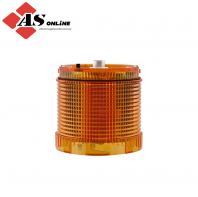 MOFLASH LED-TLM Series Amber Steady Effect Beacon Unit, LED Bulb 24V dc, DC, IP65 / Model: ASLED-TLM-02-01 / LED-TLM-02-01 MOFLASH LED-TLM Series Amber Steady Effect Beacon Unit, LED Bulb 24V dc, DC, IP65 / Model: ASLED-TLM-02-01 / LED-TLM-02-01