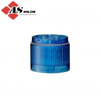 PATLITE LR6 Series Blue Light Module, LED Bulb 24V, DC, IP65 / Model: ASRCLR6-E-B+FB295 / LR6-E-B+FB295