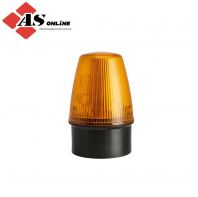 MOFLASH LED100 Series Amber Flashing Beacon 17V ac/dc, LED Bulb Surface, IP65 / Model: ASRCLED100-01-01 / LED100-01-01 MOFLASH LED100 Series Amber Flashing Beacon 17V ac/dc, LED Bulb Surface, IP65 / Model: ASRCLED100-01-01 / LED100-01-01