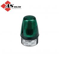 MOFLASH LED100 Series Green Flashing Beacon 17V ac/dc, LED Bulb Surface, IP65 / Model: ASRCLED100-02-04 / LED100-02-04 MOFLASH LED100 Series Green Flashing Beacon 17V ac/dc, LED Bulb Surface, IP65 / Model: ASRCLED100-02-04 / LED100-02-04