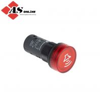 SCHNEIDER ELECTRIC Harmony XB5 Series Red Beacon-Buzzer Combination, IP69, IP67, IP66 24V ac/dc Base 90 dB @ 1m / Model: ASRCXB5KS2B4 / XB5KS2B4