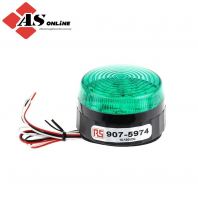 LLP Series Green Flashing Beacon 100V dc, LED Bulb Screw, IP67 / Model: ASRC907-5974 / 907-5974 LLP Series Green Flashing Beacon 100V dc, LED Bulb Screw, IP67 / Model: ASRC907-5974 / 907-5974