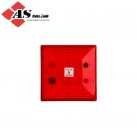 CLIFFORD & SNELL SD40 Series Red Steady Beacon 28.5V dc, LED Bulb Bulkhead Mount, Conduit, Wall, IP65 / Model: ASRCSD40/D00/R/12 / SD40/D00/R/12