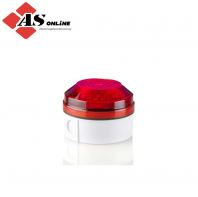 MOFLASH LED195 Series Red Flashing Beacon 48V, LED Bulb Rear, Side, IP65 / Model: ASRCLED195-05WH-02 / LED195-05WH-02