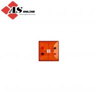 CLIFFORD & SNELL SD40 Series Amber Static Effect LED Beacon, LED Bulb 280V ac/dc, AC/DC, IP65 / Model: 245468