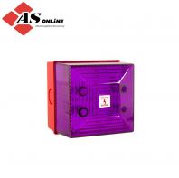CLIFFORD & SNELL  SD40 Series Magenta Static Effect LED Beacon, LED Bulb 24V dc, DC, IP65 / Model: ASRC212905 / 212905