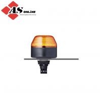 AUER SIGNAL IBL Series Amber Flashing, Steady Beacon 24V ac/dc, LED Bulb Flat Mount, IP65 / Model: ASRC802501405 / 802501405