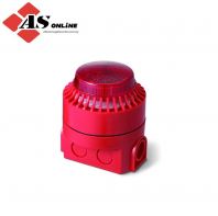 Red Beacon-Sounder Combination, IP44 24V Screw Fixing 114 dB @ 1m / Model: ASRC199-9772 / 199-9772