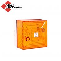 CLIFFORD & SNELL FL40 Series Amber Flashing Beacon 230V ac, Xenon Bulb Wall, IP65 / Model: ASRCFL40/L50/A/WN / FL40/L50/A/WN