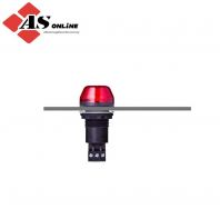AUER SIGNAL ISS Series Red Strobe Beacon 24V ac/dc, LED Bulb Flat Mount, IP65 / Model: ASRC800512405 / 800512405