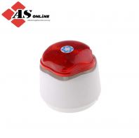 HOSIDEN BESSON Banshee Excel Lite Series Red Sounder-Beacon Combination, IP45 30V dc Bracket, Bayonet, Wall, Shallow / Model: ASRC90025R0 / 90025R0