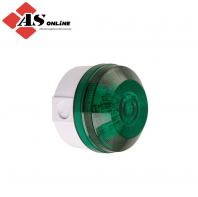 MOFLASH LED195 Series Green Flashing, Steady Beacon 48V ac/dc, LED Bulb Rear, Side, IP65 / Model: ASRCLED195-01WH-SB-04 / LED195-01WH-SB-04