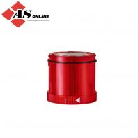 WERMA KS71 Series Red Flashing Effect Flashing Light Element, Xenon Bulb 115V, AC, IP65 / Model: ASRC643.100.67 / 643.100.67