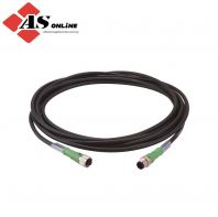 WERMA Black Cable Assembly for use with White Incandescent Bulb / Model: ASRC960.000.46 / 960.000.46 WERMA Black Cable Assembly for use with White Incandescent Bulb / Model: ASRC960.000.46 / 960.000.46