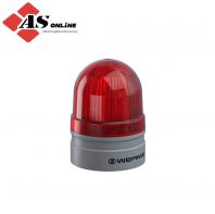 WERMA EvoSIGNAL Mini Series Red Flashing Beacon 12V, LED Bulb Base, IP66 / Model: ASRC260.120.74 / 260.120.74 WERMA EvoSIGNAL Mini Series Red Flashing Beacon 12V, LED Bulb Base, IP66 / Model: ASRC260.120.74 / 260.120.74