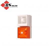 CLIFFORD & SNELL YL40 Series Amber Beacon-Sounder Combination, IP65 24V dc Wall 108 dB @ 1m / Model: ASRCYL40/DL/A/25/WN/WR / YL40/DL/A/25/WN/WR CLIFFORD & SNELL YL40 Series Amber Beacon-Sounder Combination, IP65 24V dc Wall 108 dB @ 1m / Model: ASRCYL40/DL/A/25/WN/WR / YL40/DL/A/25/WN/WR