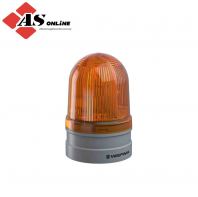 WERMA EvoSIGNAL Midi Series Yellow Blinking Beacon 230V ac, LED Bulb Base, IP66 / Model: ASRC261.310.60 / 261.310.60 WERMA EvoSIGNAL Midi Series Yellow Blinking Beacon 230V ac, LED Bulb Base, IP66 / Model: ASRC261.310.60 / 261.310.60