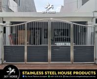Aluminum Stainless Steel Auto Gate Design Selangor | Malaysia 