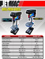 Jetmac Drill Press Series EMDB1300 - 400w & EMDB1675 - 750w