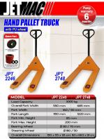 Jetmac Hand Pallet Truck with PU Wheel JPT2246 & JPT2748