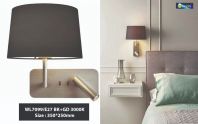 WL7099 E27 BK+GD