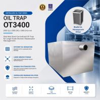 Centralized Oil Trap OT3400 | 400 GPM |  3466 Liter