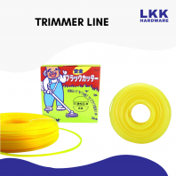 2.4MM YELLOW GRASS TRIMMER LINE ( 1 BOX )