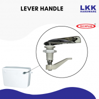 FAL-1002C TECHPLAS CHROME PLATED PLASTIC LEVER HANDLE C/W CHROME PLATED METAL ROD