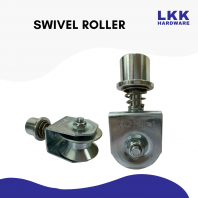 2.5" 65MM X 28MM D.BEARING SWIVEL ROLLER BK-49UV
