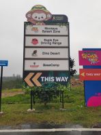 Billboard Direction Signage at Monkeys Canopy / Kuala Lumpur / Sungai Long / Petaling Jaya