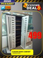 4' Door Shoe Cabinet