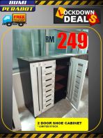 2 Door Shoe Cabinet